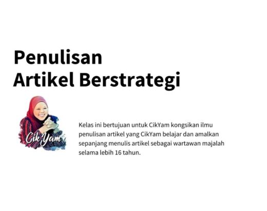 kelas tulis artikel